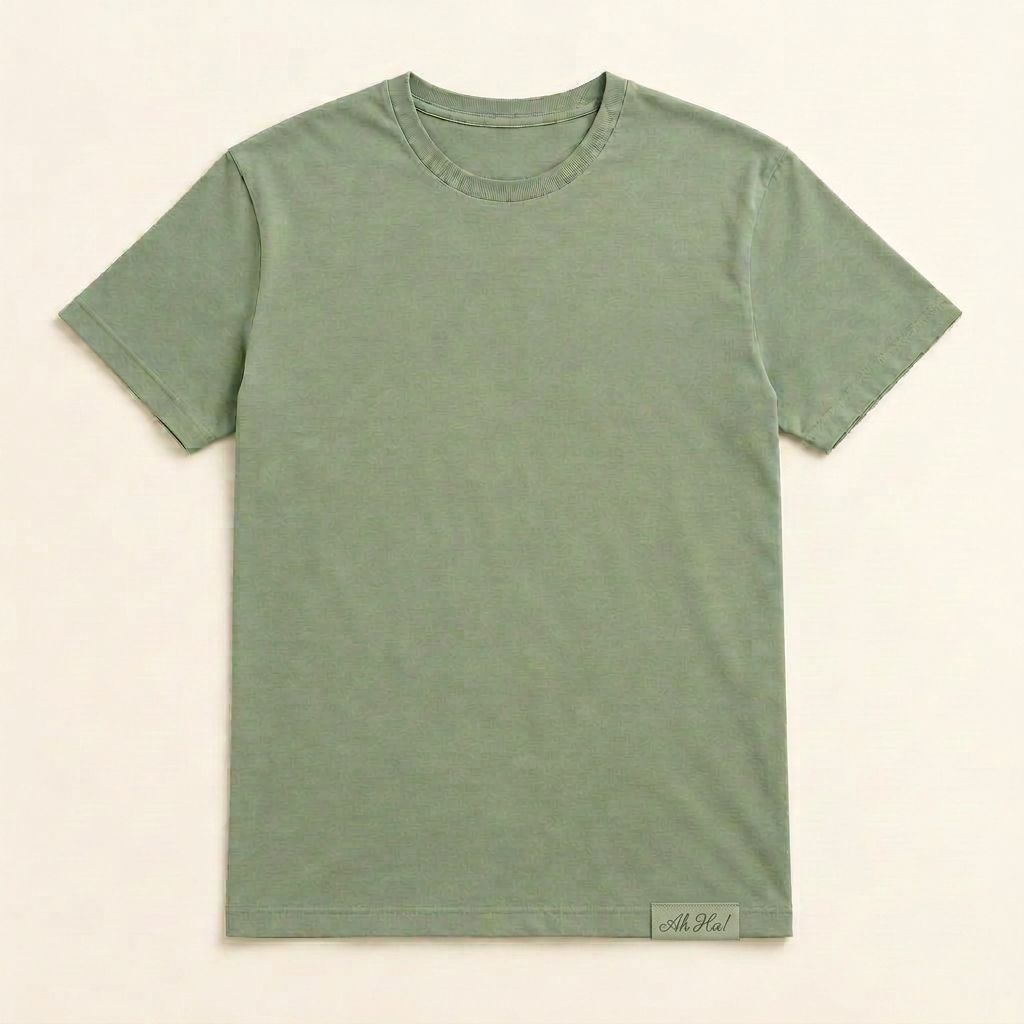The Everyday Crew Tee — Sage